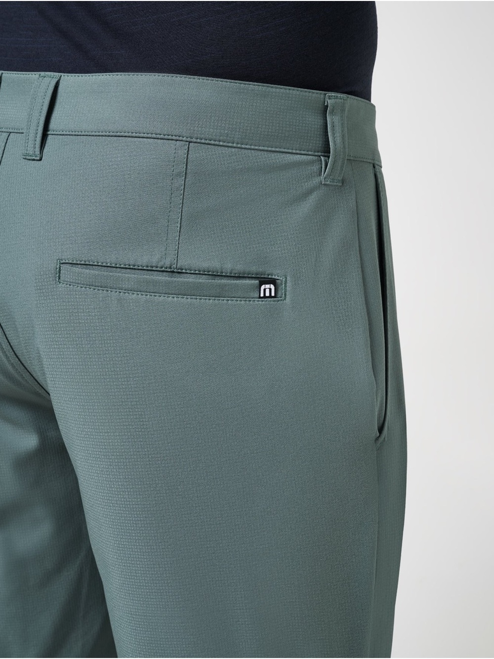Travis Mathew Wanderlust Shorts Green Flat Front Men's Shorts Size 40 - Picture 3 of 6
